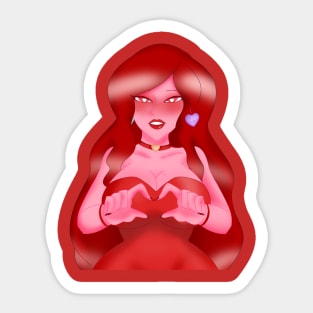 Val N. Tine Sticker